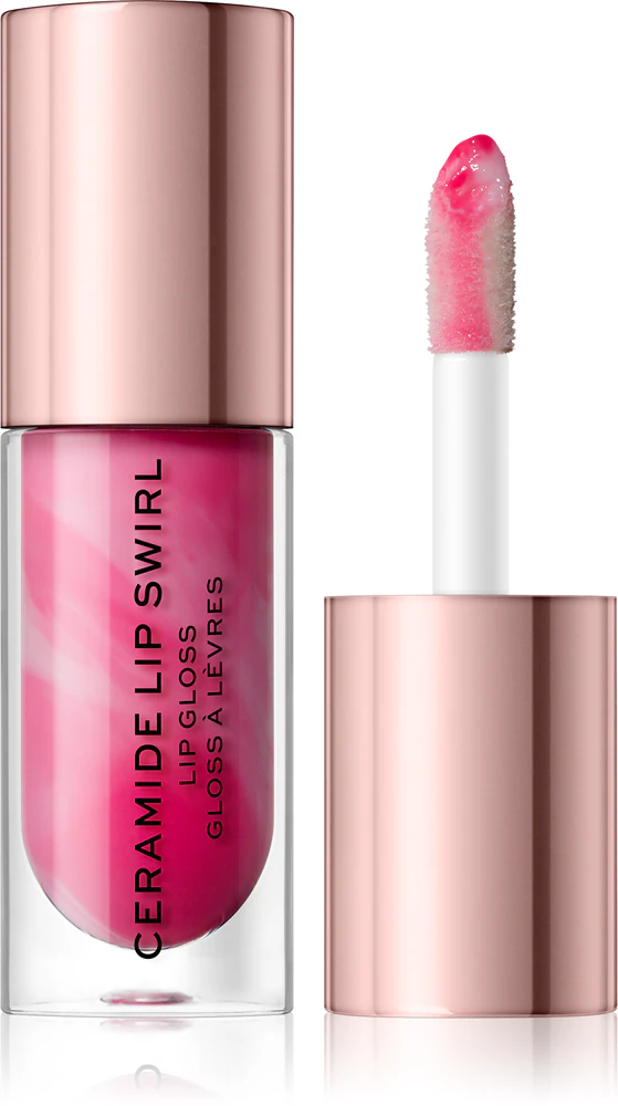 Makeup Revolution Ceramide Swirl Hydrating Lip Gloss Farbton Sweet Soft Pink 4,5 ml