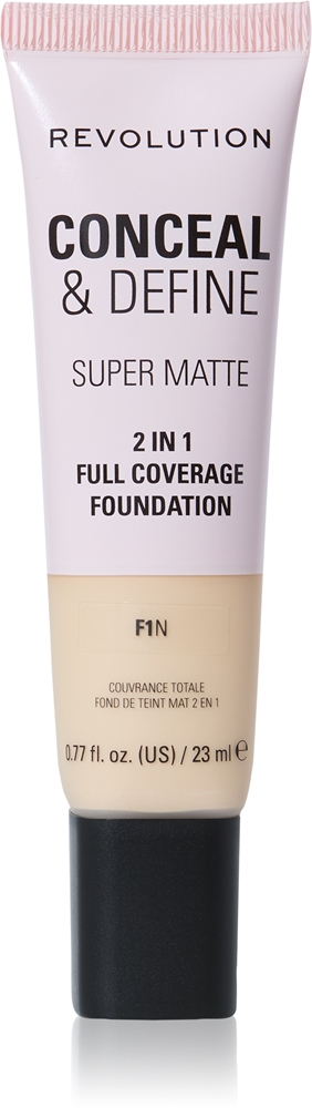 Makeup Revolution Conceal & Define mattifying makeup Farbton F1N 23 ml