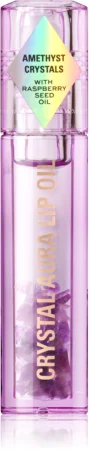 Makeup Revolution Crystal Aura lip oil to nourish and moisturize Farbton Amethyst Lavender 2,5 ml