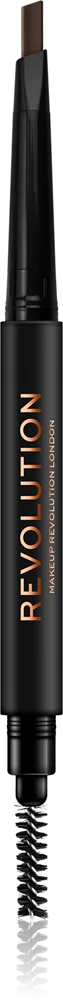 Makeup Revolution Duo Brow Definer precision eyebrow pencil Farbton Medium Brown 0,25 g