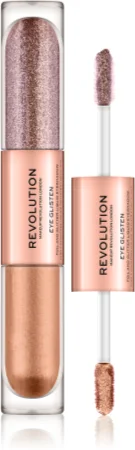 Makeup Revolution Eye Glisten Liquid Eyeshadow Farbton Yours Truly 2x2,2 ml