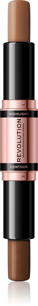 Makeup Revolution Fast Base double-sided contour pencil Farbton Dark 2x4,3 g