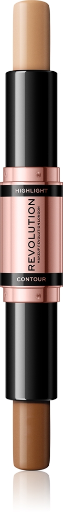 Makeup Revolution Fast Base double-sided contour pencil Farbton Medium 2x4,3 g