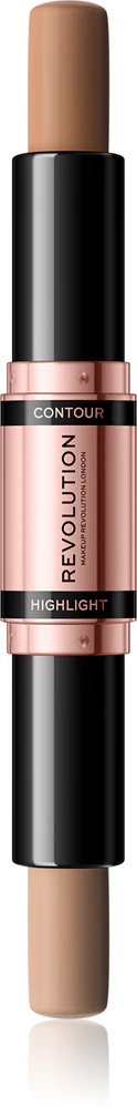Makeup Revolution Fast Base double-sided contour pencil Farbton Fair 2x4,3 g