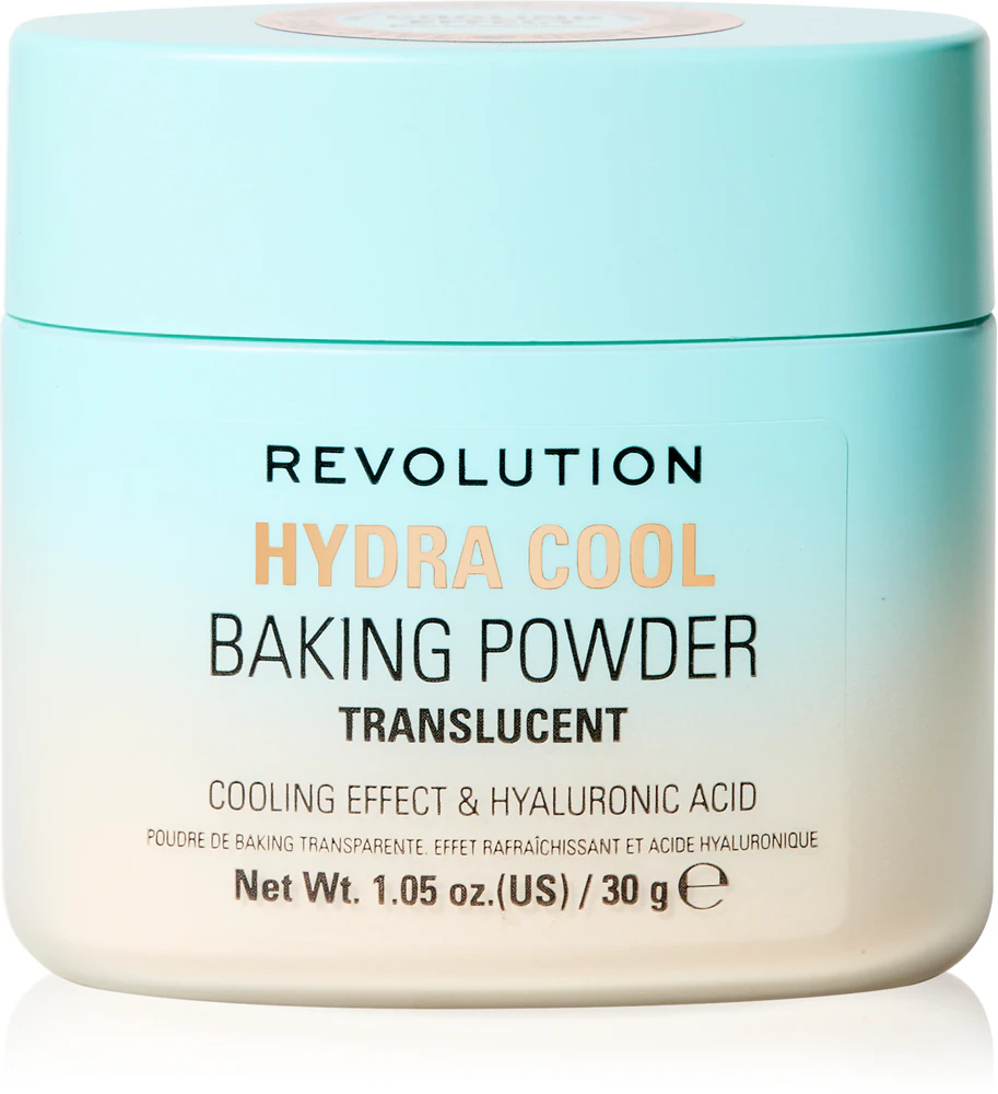 Makeup Revolution Hydra Cool Loose Baking Powder brightening loose powder with cooling effect