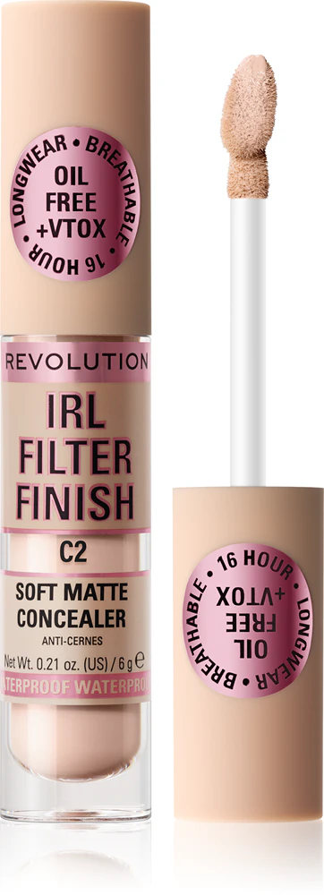 Makeup Revolution IRL Filter long-term full coverage corrector Farbton C2 6 g