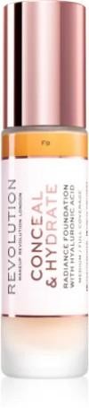 Makeup Revolution light moisturizing make-up Farbton F9 23 ml