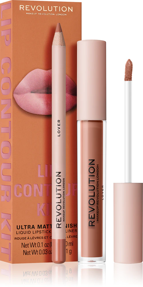 Makeup Revolution Lip Contour Kit Lip Set Farbton Lover