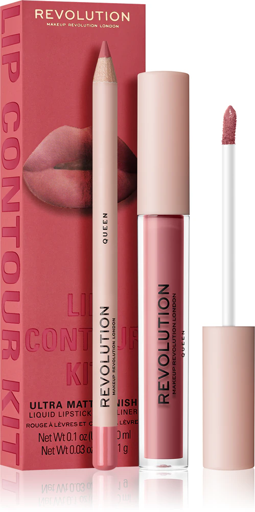 Makeup Revolution Lip Contour Kit Lip Set Farbton Queen