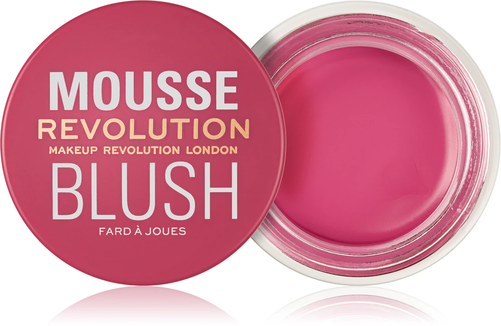 Makeup Revolution Mousse Powder Blush Farbton Blossom Rose Pink 6 g