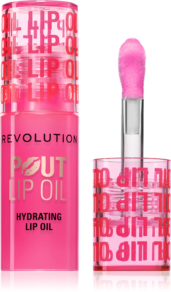 Makeup Revolution Pout Lip lip oil with moisturizing effect