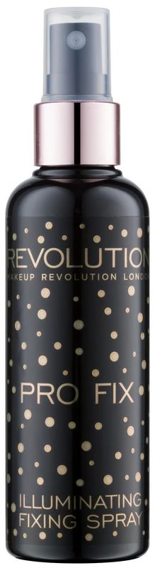 Makeup Revolution Pro Fix brightening setting spray