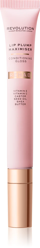 Makeup Revolution Rehab lip care for more volume with a nourishing effect