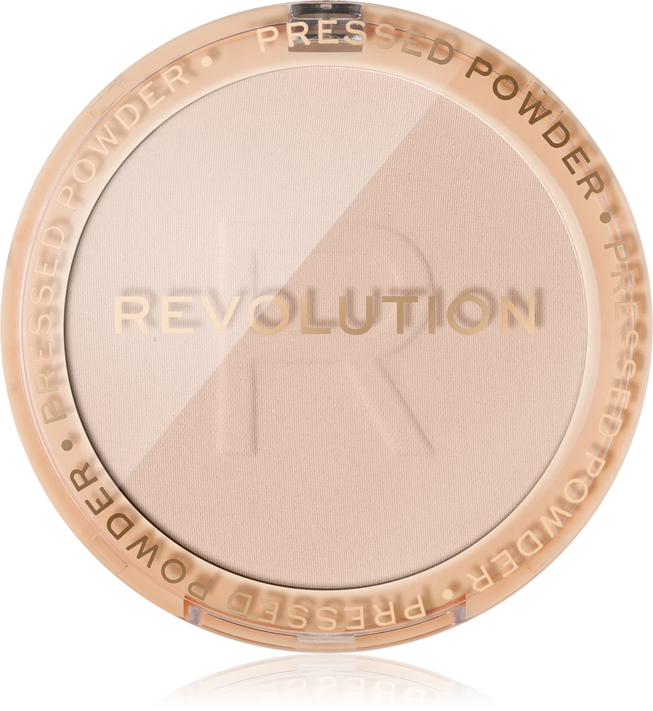Makeup Revolution Reloaded fine compact powder Farbton Vanilla 6 g