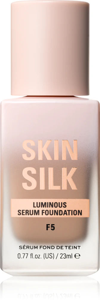 Makeup Revolution Skin Silk Serum Foundation Lightweight make-up with a brightening effect Farbton F5 23 ml