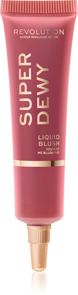 Makeup Revolution Superdewy Liquid Blush Farbton You Got Me Blushing 15 ml