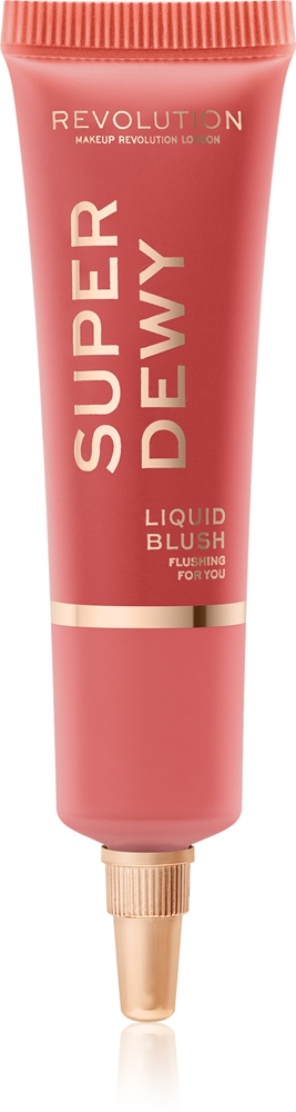 Makeup Revolution Superdewy Liquid Blush Farbton Flushing For You 15 ml
