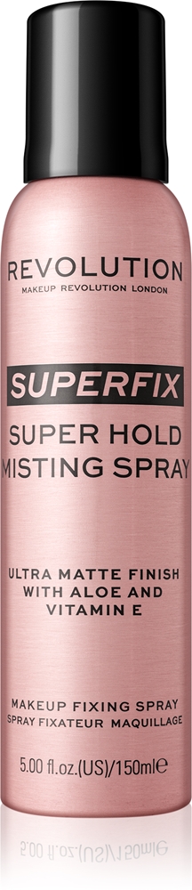 Makeup Revolution Superfix mattifying fixing spray for make-up