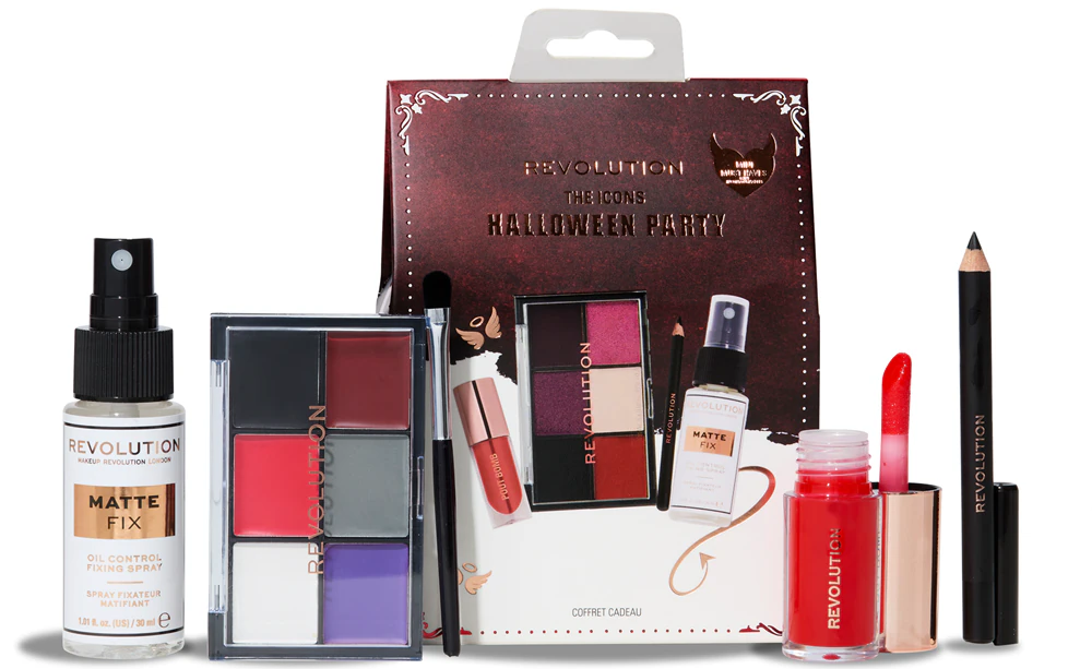 Makeup Revolution Truly Sinful Halloween Party Gift Set (Face)