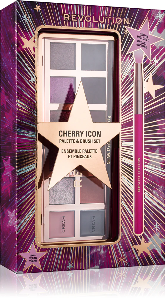 Makeup Revolution Xmas 2025 Cherry Icon Christmas Gift Set for the Eyes