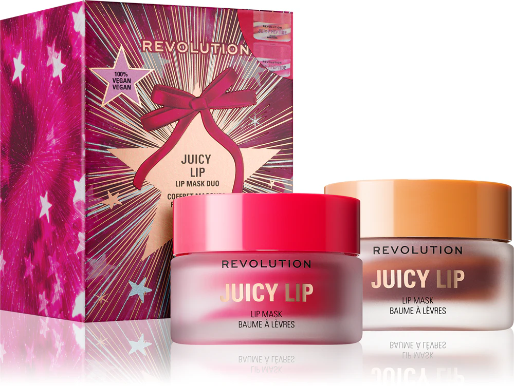 Makeup Revolution Xmas 2025 Juicy Peptide Christmas Gift Set for Lips