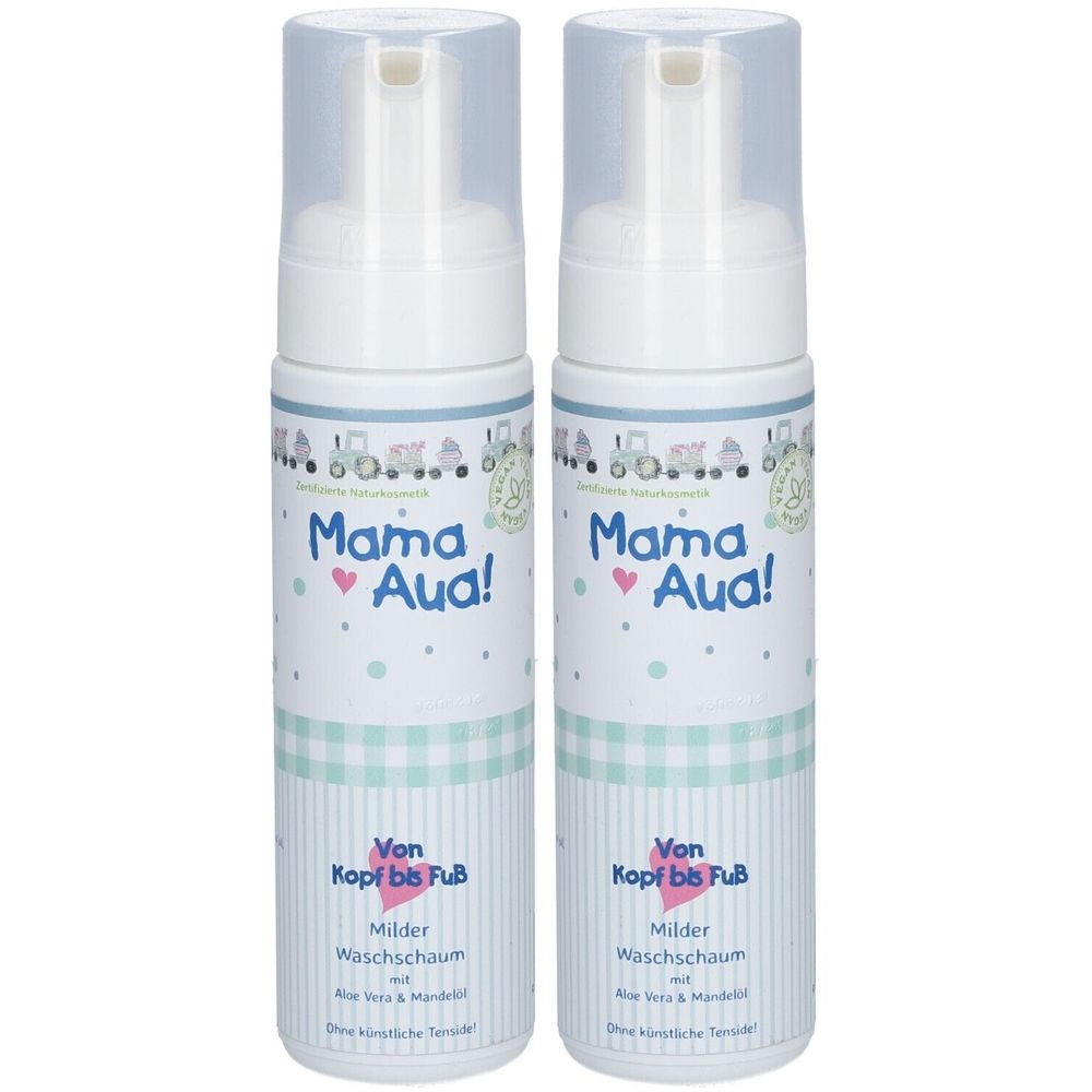 mama-aua Ouch, Mom! Head-to-toe cleansing mousse 400 ml
