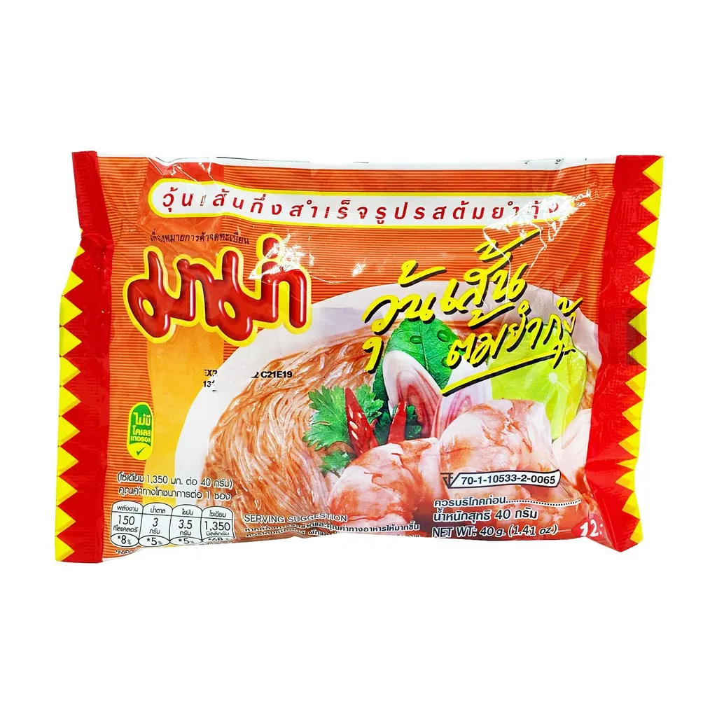 Mama Glass Noodle Soup Tom Yum Flavor 40g