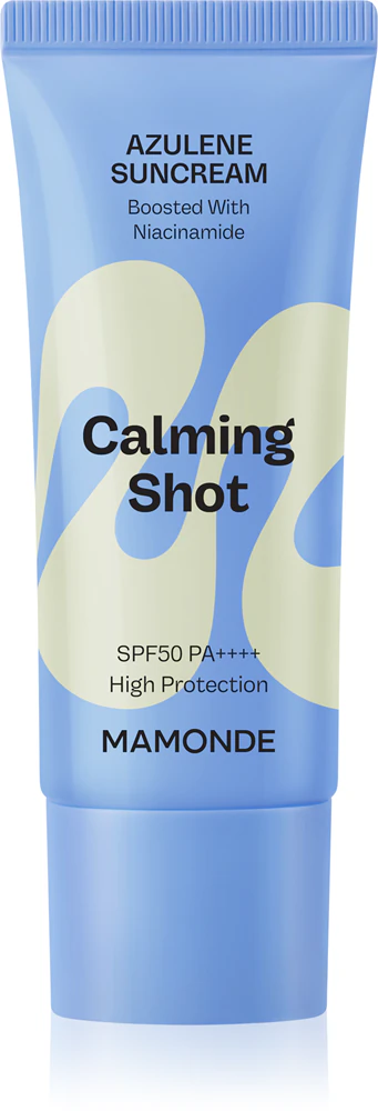 MAMONDE Calming Shot Azulene Suncream Protective face cream with a calming effect 35ml