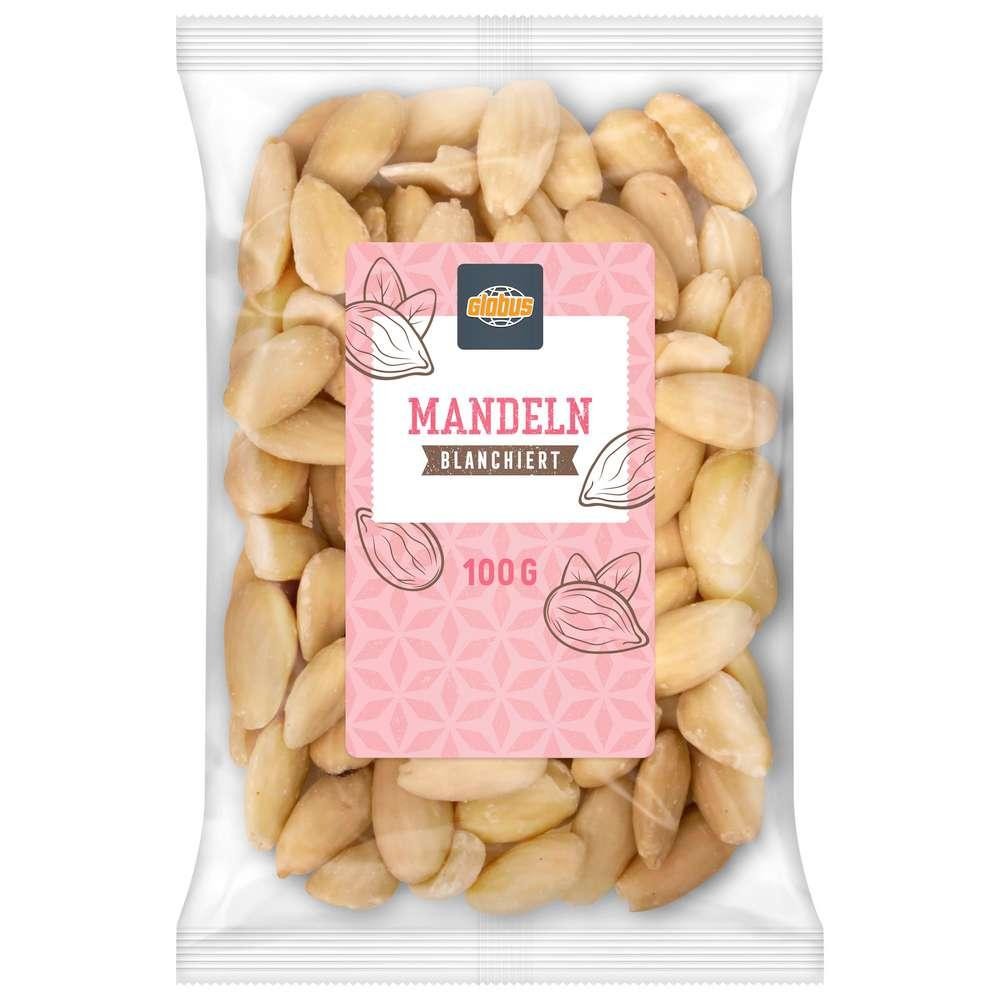 GLOBUS Almond kernels, whole blanched