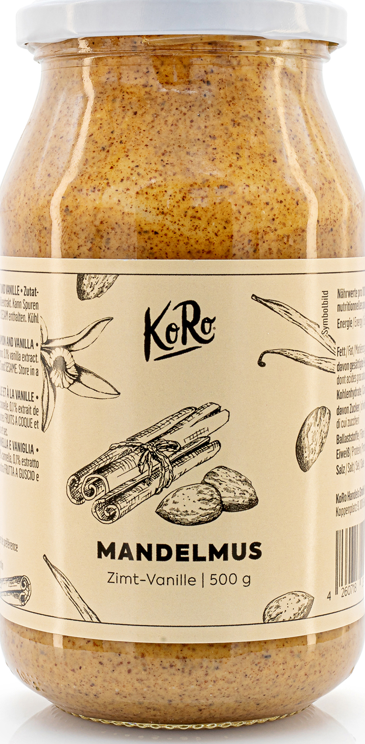 KoRo Almondmus cinnamon vanilla