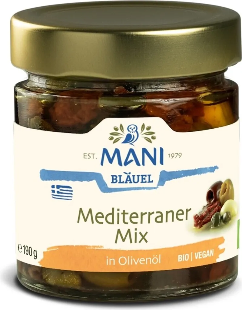 MANI - Mediterranean mix in olive oil - 190 g