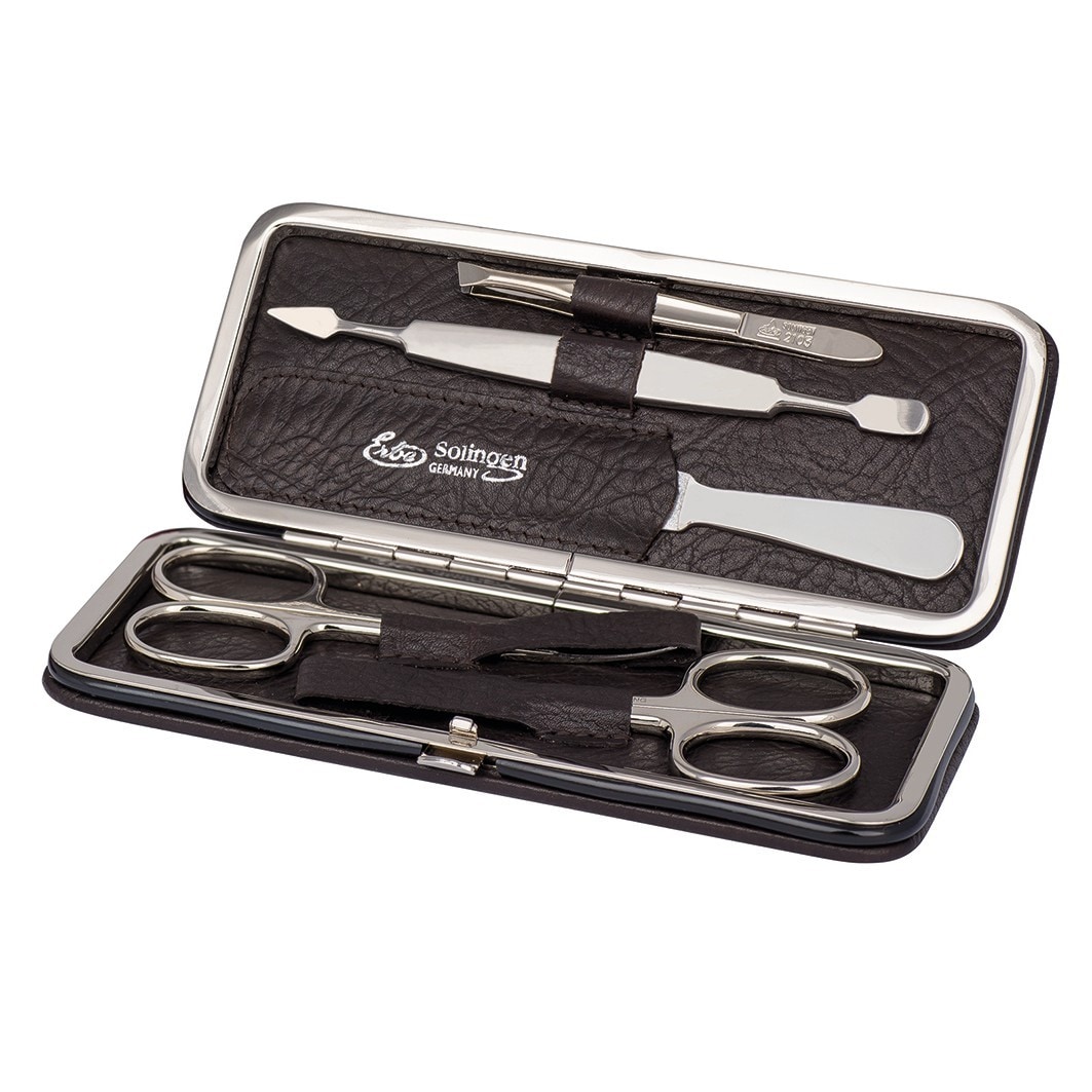 ERBE Manicure Set Iron Etui series Siena 5-pc.