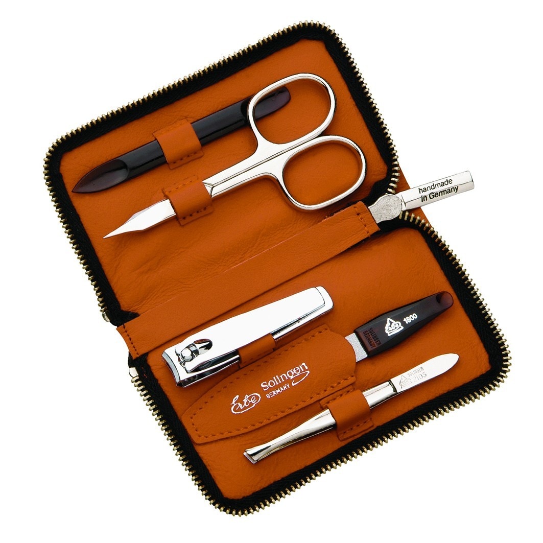 ERBE Manicure Set zipper-etii series Travel 5-pc.
