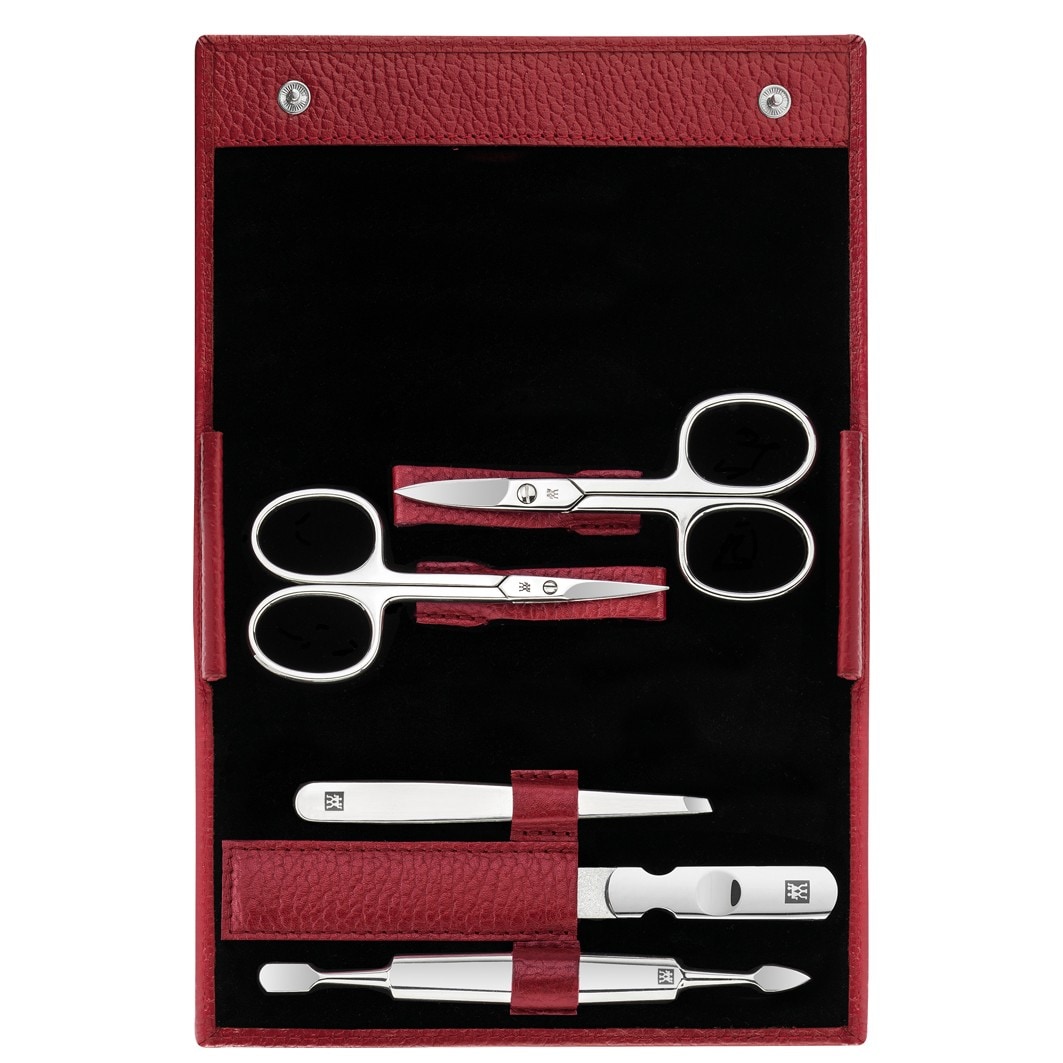 ZWILLING ® Manicure set 5-part for nail care and pedicure made of cowhide