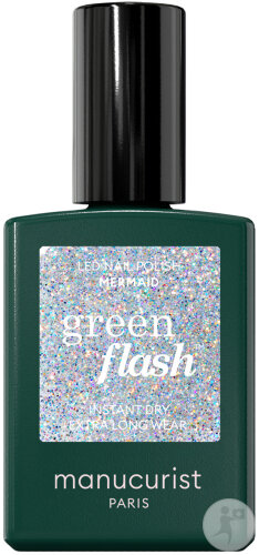 Restaxil Manucurist Green Flash Nail Polish for LED Mermaid 15ml