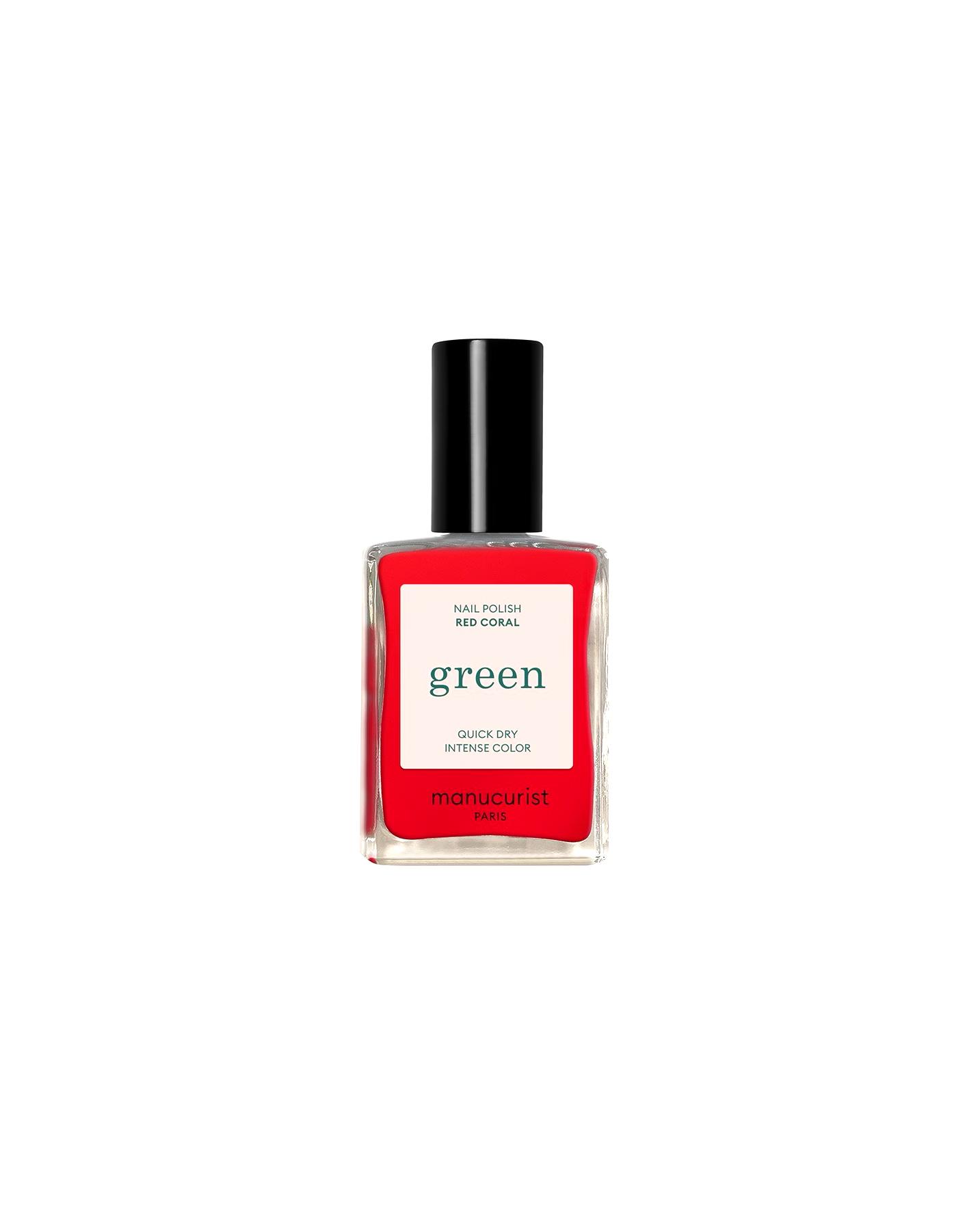 manucurist nail polish GREEN RED CORAL