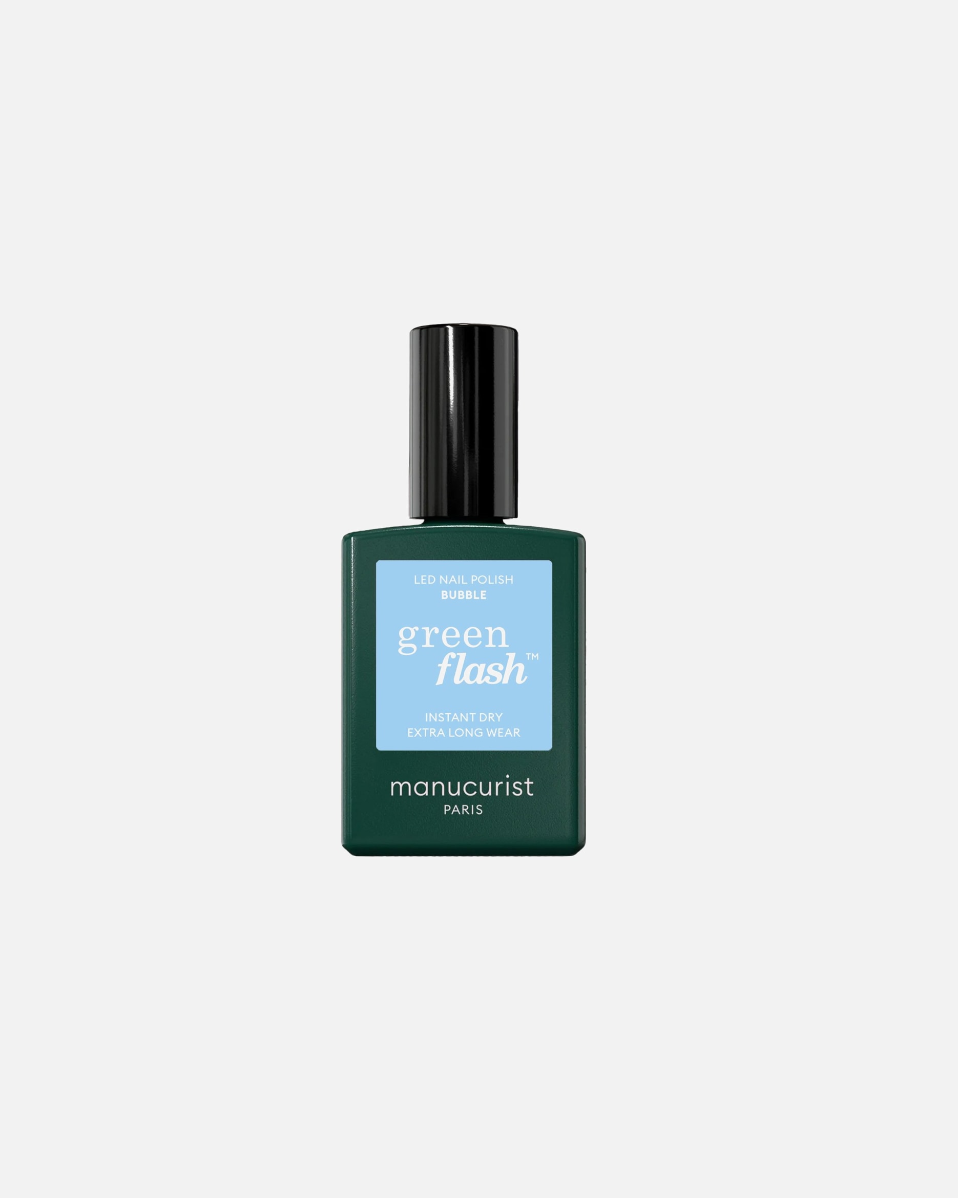 manucurist UV nail polish GREEN FLASH Flash Instant Dry Extra Long Wear