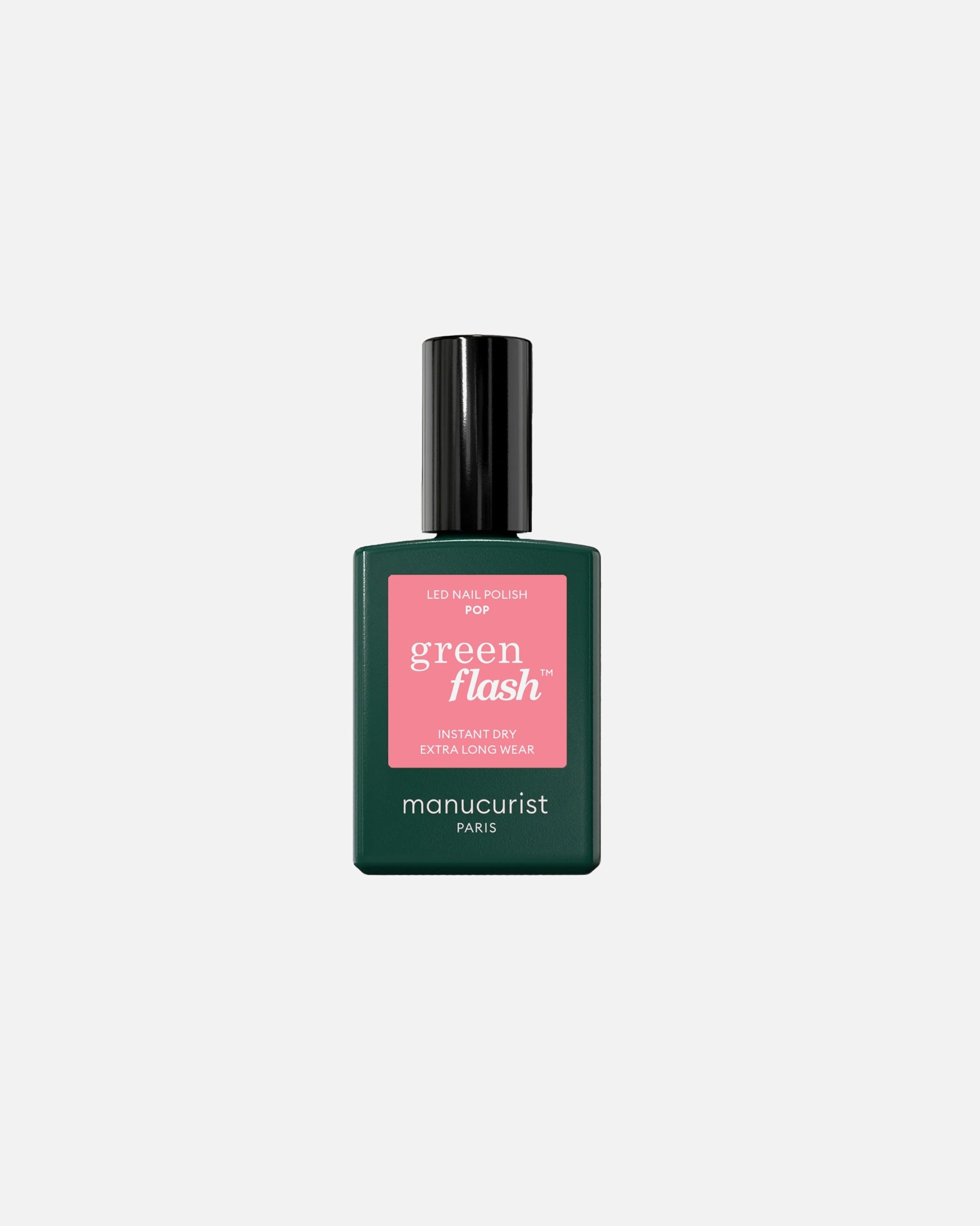 manucurist UV nail polish GREEN FLASH Flash Instant Dry Extra Long Wear