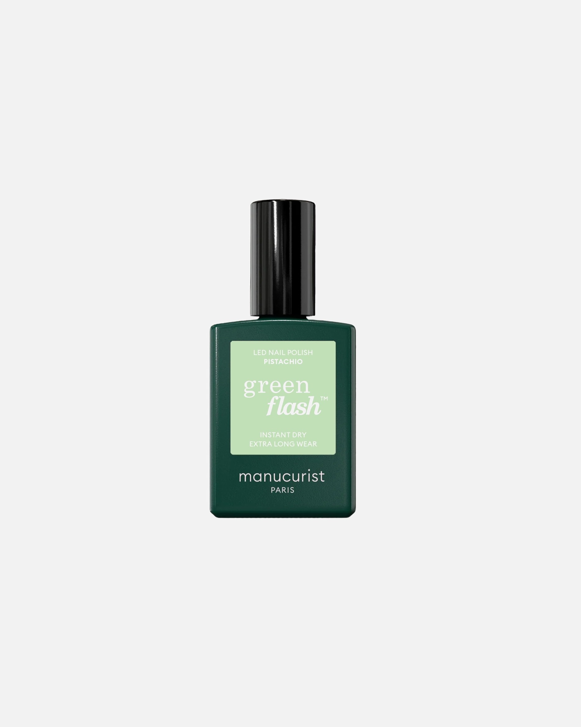 manucurist UV nail polish GREEN FLASH Flash Instant Dry Extra Long Wear