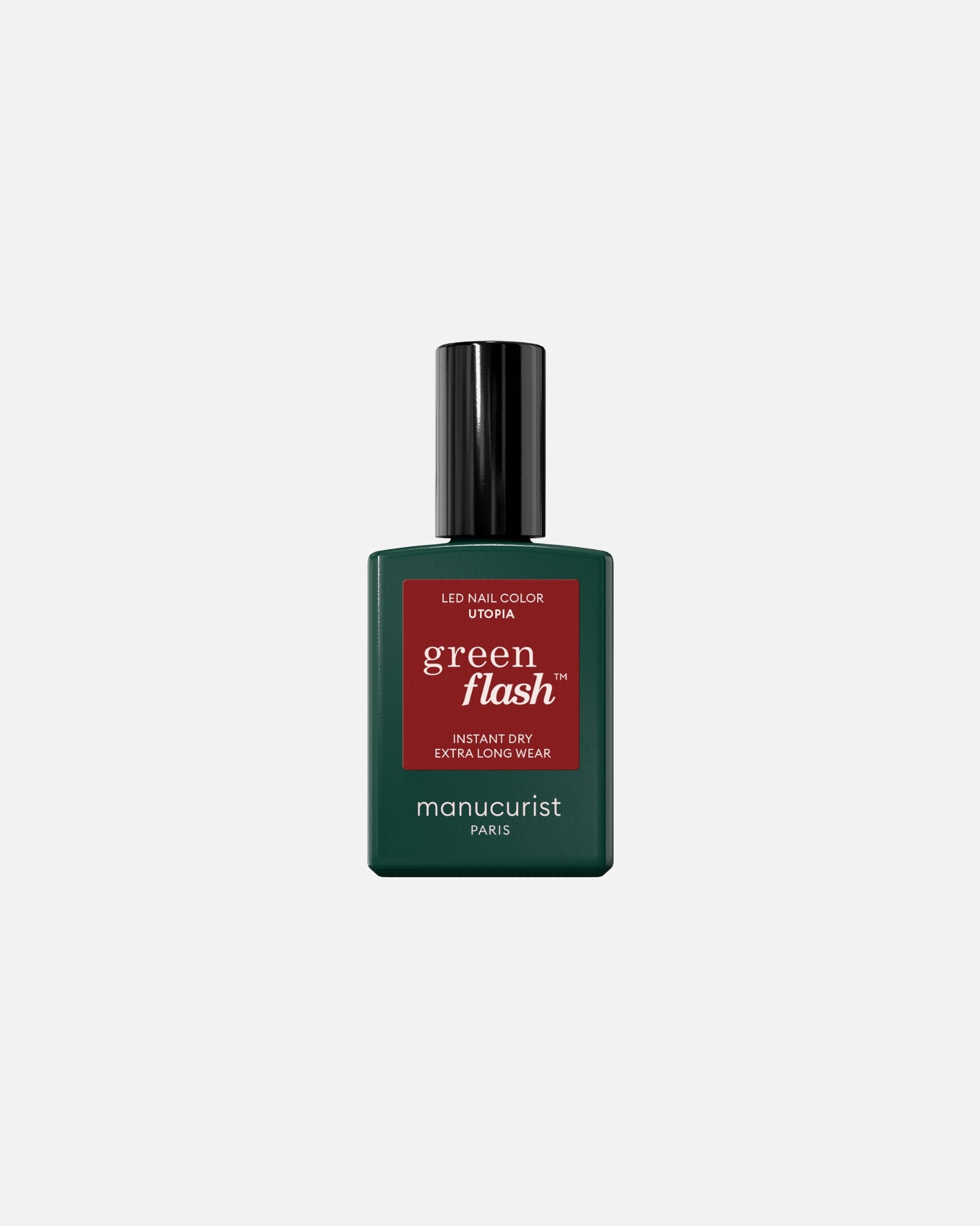manucurist UV nail polish GREEN Flash Instant Dry Extra Long Wear