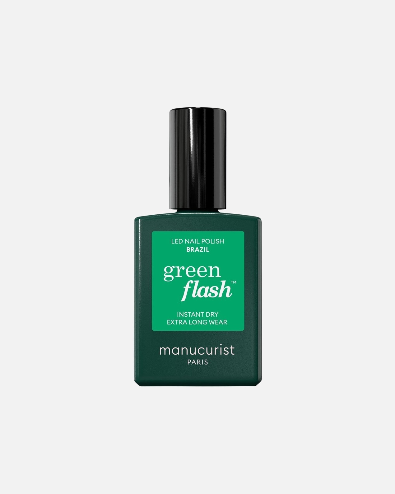 manucurist UV nail polish GREEN Flash Instant Dry Extra Long Wear