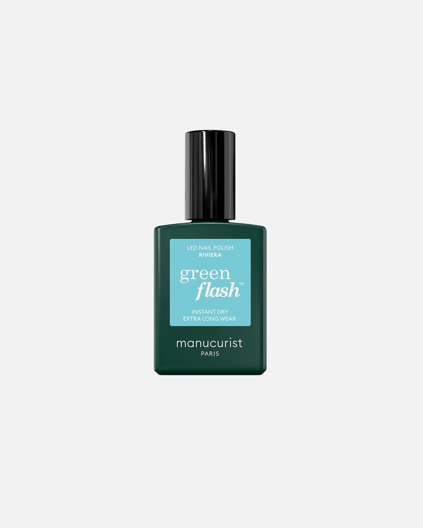 manucurist UV nail polish GREEN Flash Instant Dry Extra Long Wear