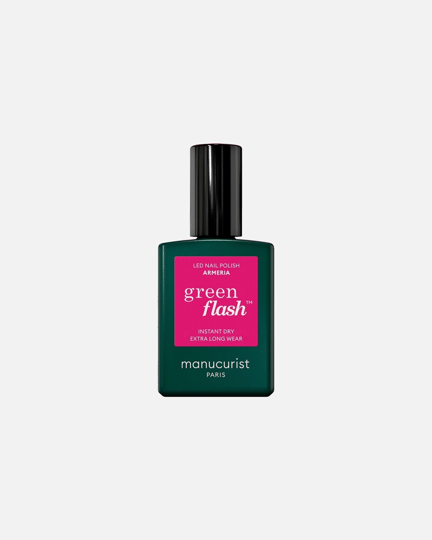 manucurist UV nail polish GREEN Flash Instant Dry Extra Long Wear