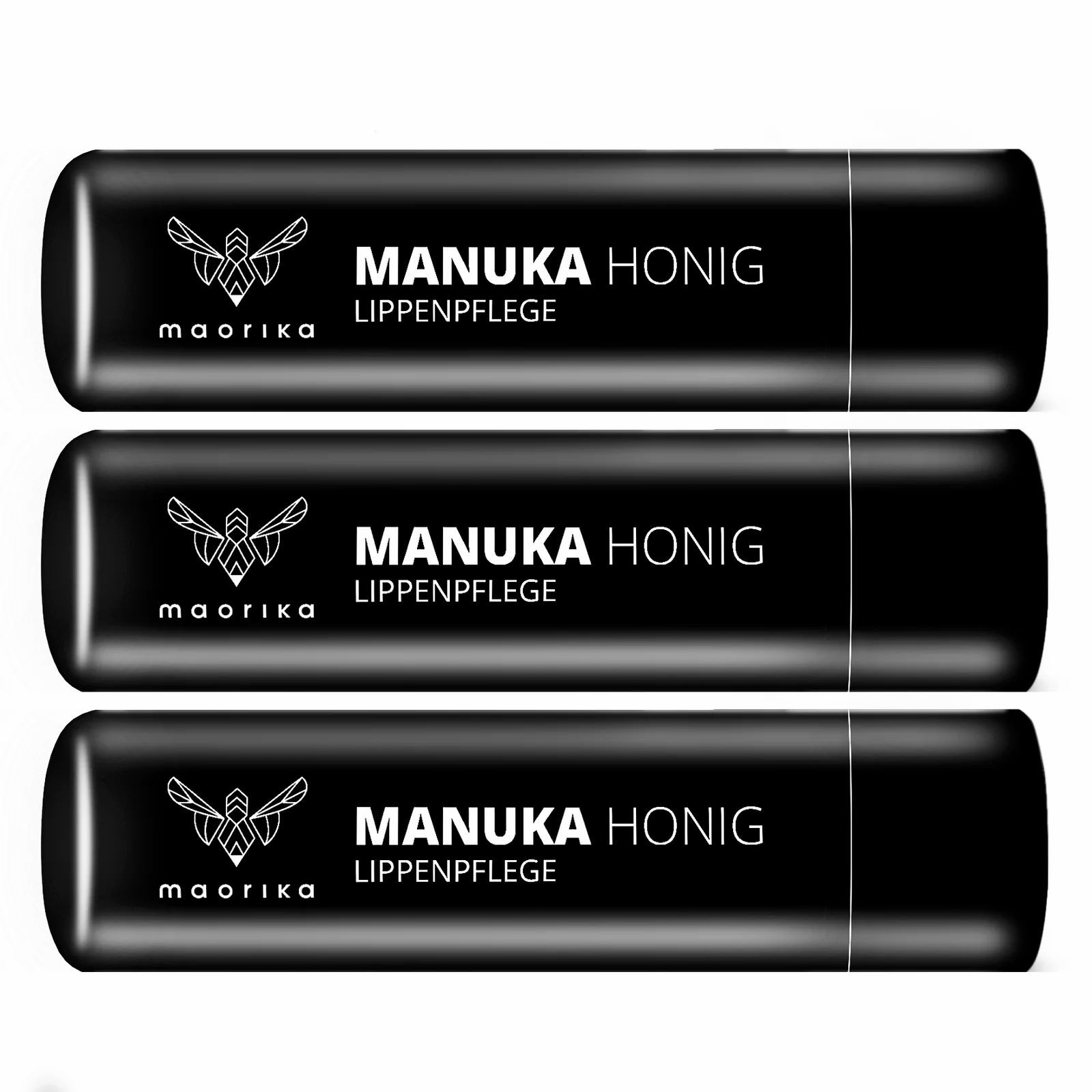 Maorika Manuka lip balm stick 3x4,8 g