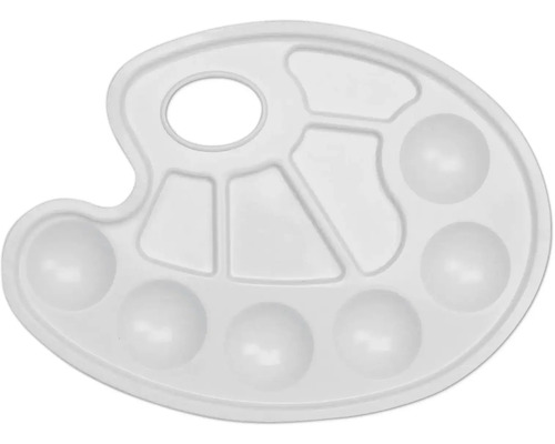 Marabu color mixing palette plastic 23x17 cm oval