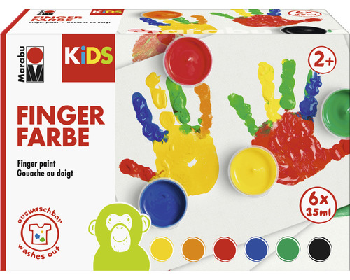 Marabu KiDS finger paint 6x 35ml