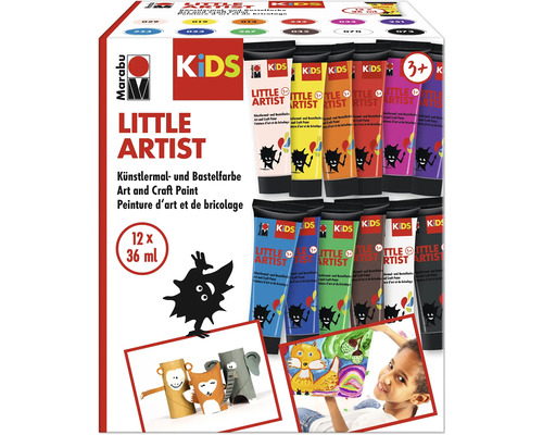 Marabu KiDS Little Artist Assortment 12x36 ml