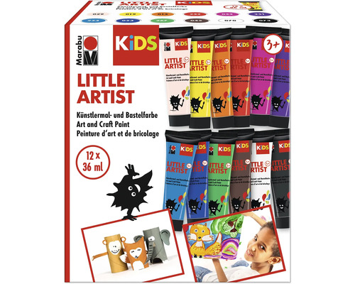 Marabu KiDS T-Shirt Color Assortment 12x36 ml
