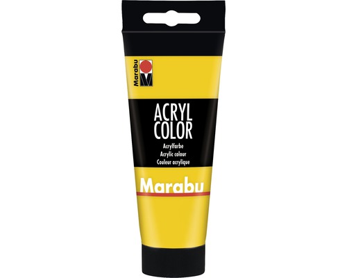Marabu artist acrylic paint Acryl Color 019 yellow 100 ml