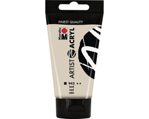 Marabu Artist Acrylic Paint 942 sand 75 ml